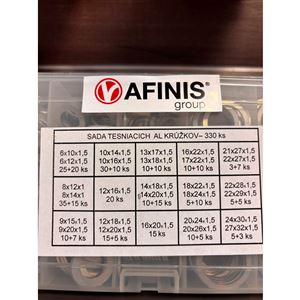 SADA HLINÍKOVÝCH KRÚŽKOV KLASIK 330 ks