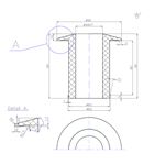 PÚZDRO KLZNÉ 40   00189 A 0 PTFE