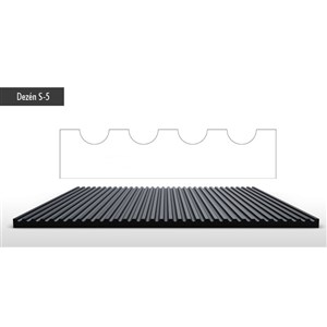 Podlahová guma  3,0mm /1200/ S5 modrá