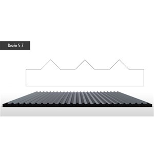 Podlahová guma  3,0mm /1200/ S7 modrá