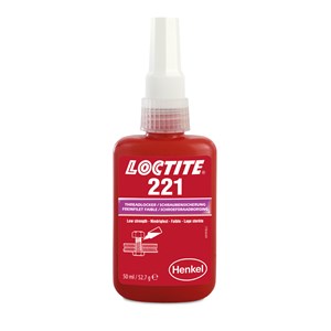 Loctite  221  50ml BO zaisťovací prostriedok nízkopevnostný