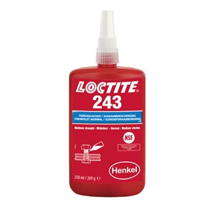 Loctite  243 250ml zaisťovací prostriedok strednopevnostný