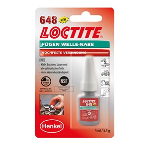 Loctite  648   5ml upevnenie valcových dielov