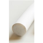 Profil kruhový  10,00 mm MVQ mikroporézny 0,25g/cm3 biela  