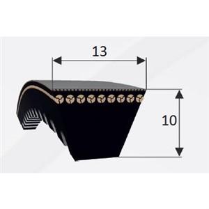 KLINOVÝ REMEŇ 13  8  560 Li/ 590 Lw AX  