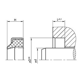 Stierací krúžok  70 x 80 x 7/10  AM44